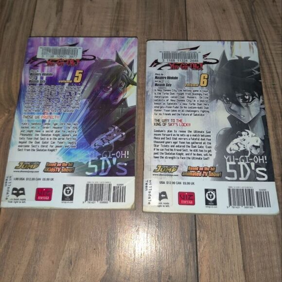 Shonen Jump Manga Yu-Gi-Oh 5D'S Comicbook Volume 5 & 6 By Masahiro Hikokubo - Picture 4 of 6